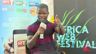 Le Robot Dougoutigui à la 5e édition de l'Africa Web Festival